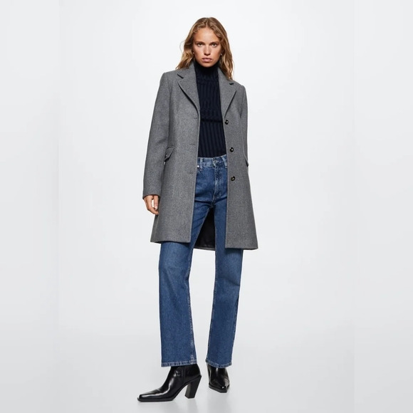 Mango [XL]  Suit jacket with buttons - Picture 2 of 7